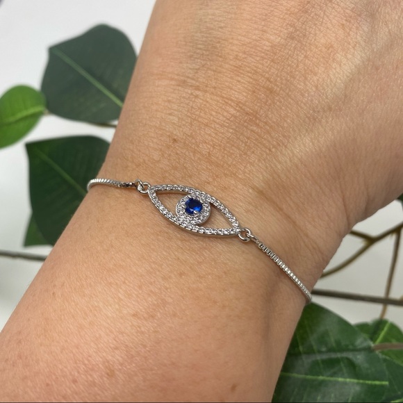 Evil Eye Adjustable Bracelets - Picture 2 of 3